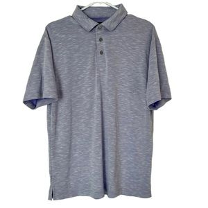 PGA Tour Golf Polo Shirt Purple Mens Size Medium